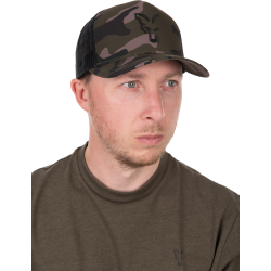 Czapka FOX Black Camo Trucker