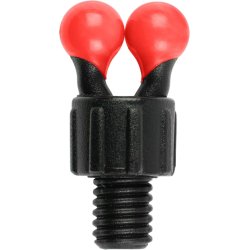 FOX Klips hangera Black label Bobbin Clip x 3 - Red