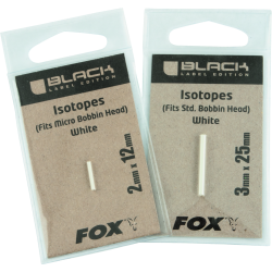 Isotop FOX Black Label Isotope L 25mm 3mm white 1pcs
