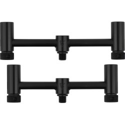 BUZZ BARY FOX CZARNE B Label Slim Adjustable 2 Rod Buzz Bars 110mm 125mm