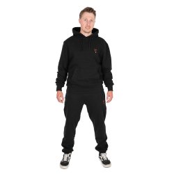 Bluza Fox Collection Hoody Black & Orange L