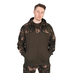 Bluza FOX LW Khaki / Camo Split Zip Hoody XL