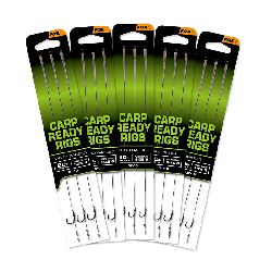 Przypon FOX Carp Ready Rigs x 3 - Wide Gape size 8 (20lb)