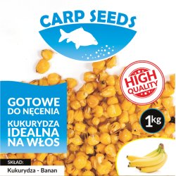 Carp Seeds Kukurydza Banan 1 kg