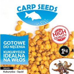 Carp Seeds Kukurydza Squid 1 kg