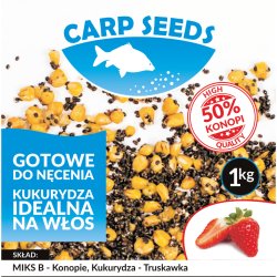 Carp Seeds Miks B Truskawka – 1 kg