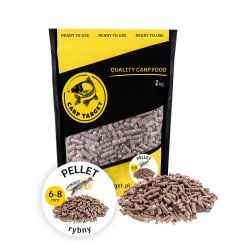 Carp Target PELLET WĘDKARSKI RYBNY 6-8 MM 1 KG