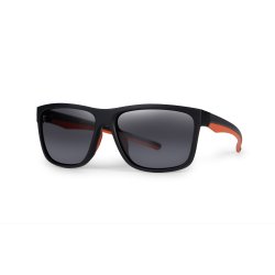 Okulary FOX Collection Black Orange Shades - grey Lens