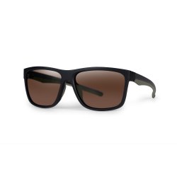 Okulary FOX Collection Green Black Shades - brown Lens