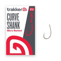 Haczyki Curve Shank Hooks (Micro Barbed) - Size 2