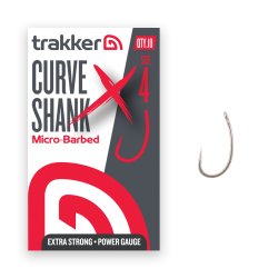 Haczyki Curve Shank XS Hooks (Micro Barbed) - Size 4