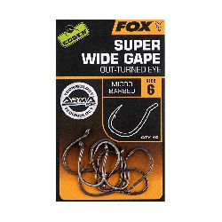 Haczyk FOX Edges Armapoint Super Wide Gape (Outturned  eye) - Size 6