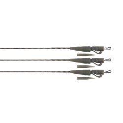 Leadcore z klipsem FOX Edges Naturals Submerge Lead Clip Leaders 40lb 3pcs