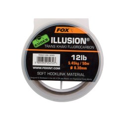 Fluorocarbon FOX EDGES™ Illusion® Soft - Trans Khaki 12lb/0.30mm