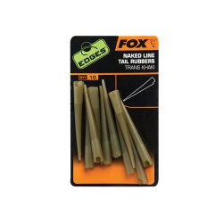 Gumki antysplontaniowe FOX EDGES™ Power Grip Naked Line Tail Rubbers - Sz 7