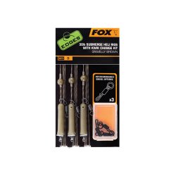 Zestawy helikopterowe Fox EDGES™  Ready Tied Heli Rigs - Greeen - Submerge 30lb