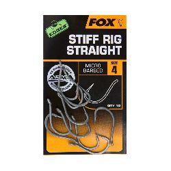 Haczyk FOX EDGES™ Stiff Rig Straight - Size 5