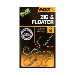 Fox EDGES™ Zig & Floater - Size 10 haczyl 