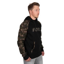 Fox Black/Camo Raglan Hoody bluza XL