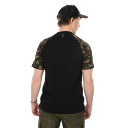 Fox Black  / Camo Raglan T - XXXL koszulka 