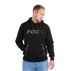 FOX Bluza Black/Camo Hoody Small S