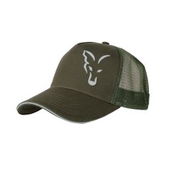 FOX CZAPKA GREEN & SILVER TRUCKER CAP