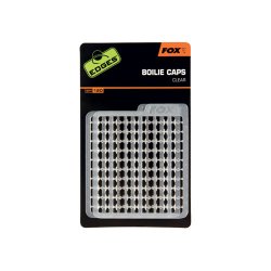 Fox Edges Boilie caps clear (120pcs) Stopery