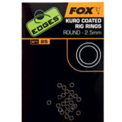 Fox EDGES™ KURO COATED RIG RINGS 3,2mm