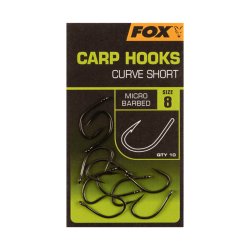 Fox Haczyki Carp Hooks Curve Shank Short Beaked 4