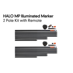 FOX HALO ILLUMINATED MARKER POLE – 2 POLE ZESTAW ZAWIERA PILOT