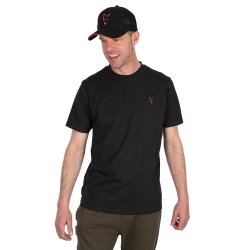 FOX Koszulka z krótkim rękawem Black & Orange XL