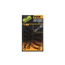 FOX Krętlik Edges Kwik Change Hook Swivels 10