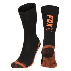 Fox Skarpetki Black / Orange Thermolite long sock 40-43