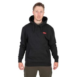 Spomb Black Marl Hoodie Pullover LARGE