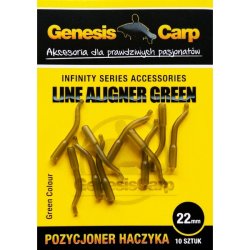 GENESIS CARP Pozycjoner haczyka zielony10szt.