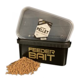 Gotowy Pellet w Wiaderku Feeder Baits Biały Robak 600g