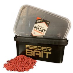 Gotowy Pellet w Wiaderku Feeder Baits Truskawka 600g