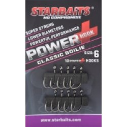 HACZYK STARBAITS POWER HOOK CLASSIC BOILIE SIZE 6