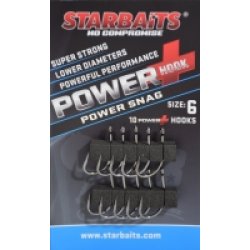 HACZYK STARBAITS POWER HOOK POWER SNAG SIZE 6