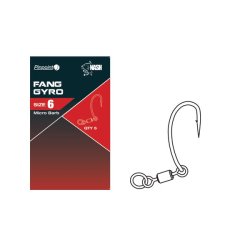 HACZYKI NASH TACKLE Fang Gyro Size 6 Micro Barbed	