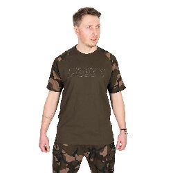 Koszulka FOX khaki / Camo Outline T - XL