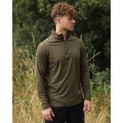 Koszulka Korda - Kool UPF Zip Jersey | Dark Olive XL