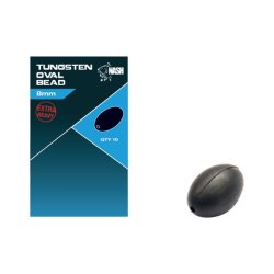 KORALIKI NASH TACKLE TUNGSTEN OVAL BEAD 8MM