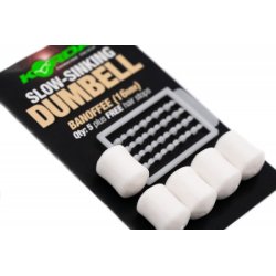 Korda Slow Sinking Dumbell Banoffee White 16 mm – sztuczna przynęta karpiowa wolno tonąca dumbell