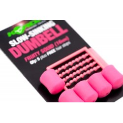 Korda Slow Sinking Dumbell Fruity Squid Pink 16 mm – sztuczna przynęta karpiowa wolno tonąca dumbell