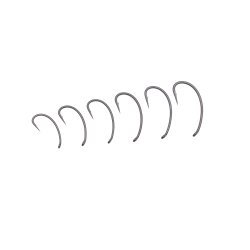 Korda Spinner B Size 8 — haki do zestawu Spinner Rig