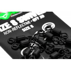 Korda Swivels Size 8 – 20 pcs – krętliki do zestawów karpiowych