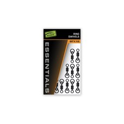 Krętliki Fox Edges Ring Swivel 10 szt.