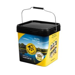 Kukurydza Konopie MIX Ziaren Zanęta 12 kg (4x3kg) + Wiadro 17L Carp Target 