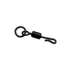 Korda Kwik Change Swivel Size 8 Ring – krętlik szybkiej wymiany z kółkiem do zestawów helikopterowych